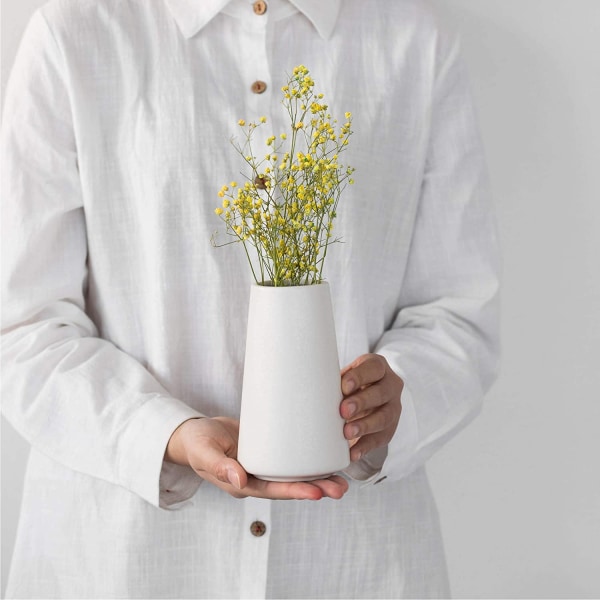 Keramisk vase - Blomstervase Minimalisme Stil til moderne bord