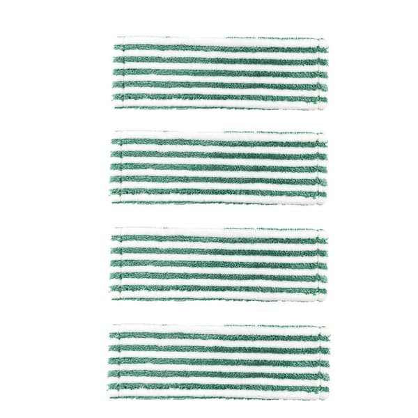 4X Erstatningsklut for Gulvmopp - Erstatningsmikrofiberklut