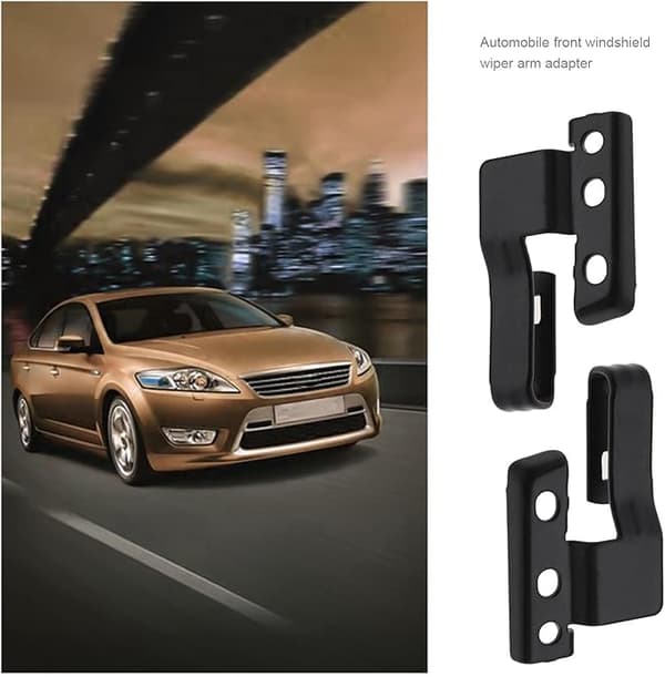 Pcs Front Windshield Wiper Arm Adapter Mounting Kit med skruer f