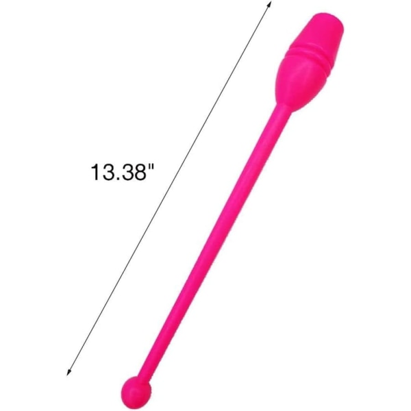 2 st konstnärliga gymnastikstänger - 35 cm, träningsstänger för gymnastikklubb