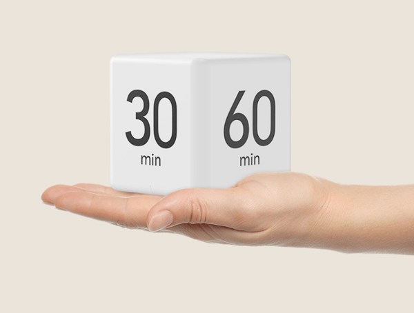15-20-30-60 Minutters Miracle Cube Timer Nedtelling Spørsmål Påminnelse