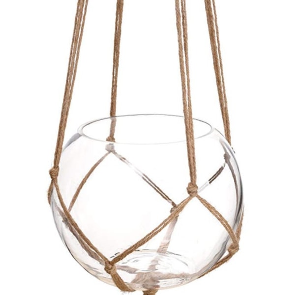 2 st hängande rep - 80 cm för inomhus- och utomhusblommor