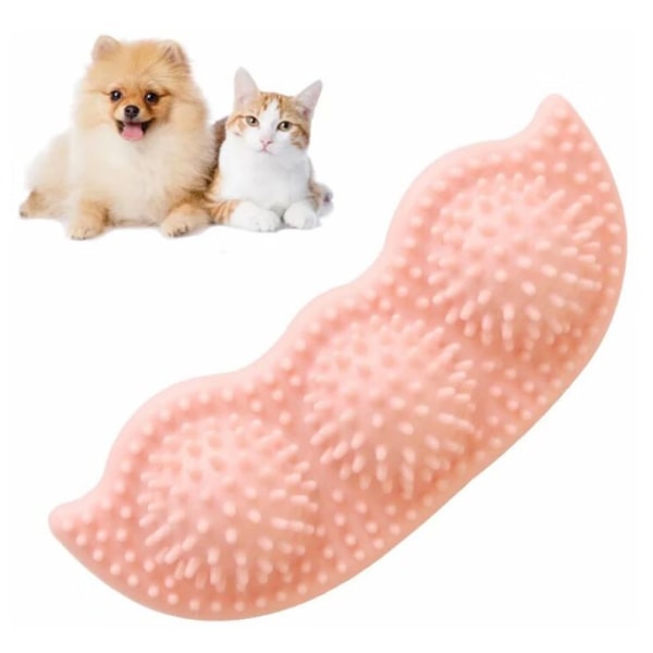 Vaaleanpunainen lemmikkilelu poskipurupuikko koiran lelupallo puremiskestävyys