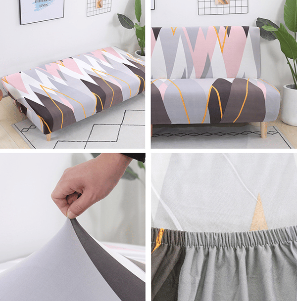 Stretch Armless Sofa Cover, Universal Armless Sofa Cover All Cove