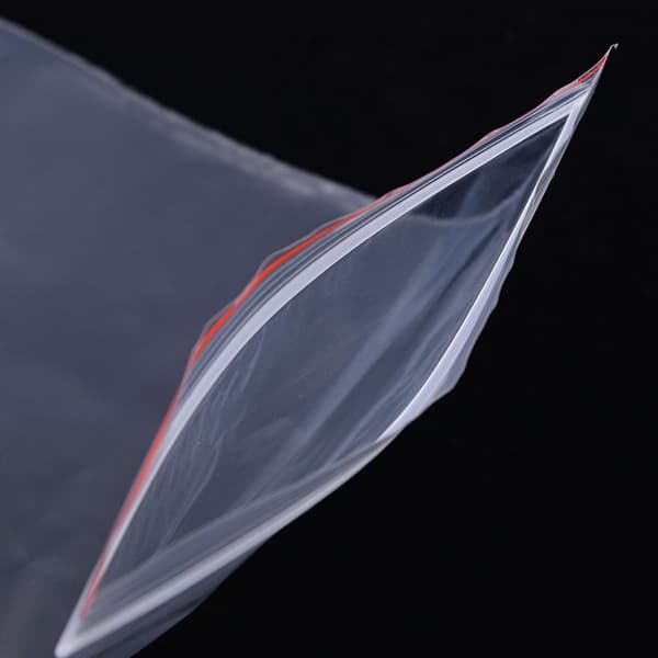 100 stk i pakken - 8x12cm Ziplock-pose/Ziplock-pose/Transparent