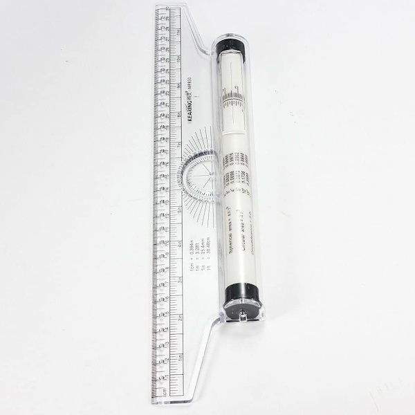 30cm Målerulle Parallel Rullelineal Multifunktionel