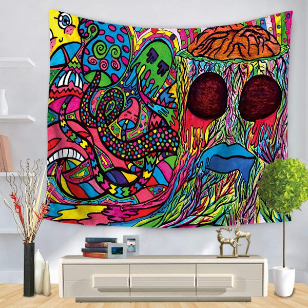 Gobelin veggtepper, Morbuy Hippie/Psykedeliske gardiner I