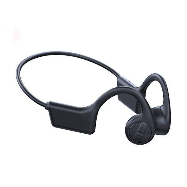 Knogleledningshørebøffer, Open Ear Bluetooth 5.3 Trådløse Hørebøffer med Mic, IPX7 Svedtæt Spo