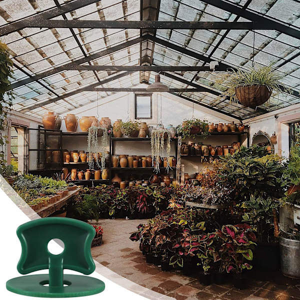 Greenhouse Twist Clips - Plastklämmor för växthusfäste och brickor