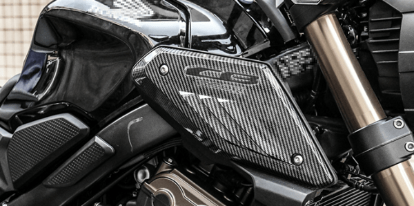 Motorcykel Ramme Side Panel Guard Cover Shell Beskytter kompatibel