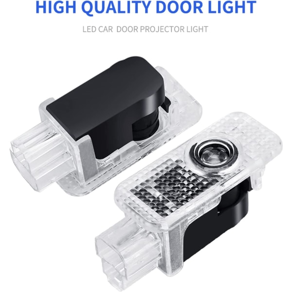 For Audi Welcome Light A6L A4L Q3 Q5 A5 Q7 A7 A3 A8 S6 Laser Car