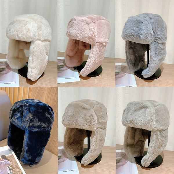 Hatt dam blixt mössa herr vinter kall mössa vinter cycli Light grey