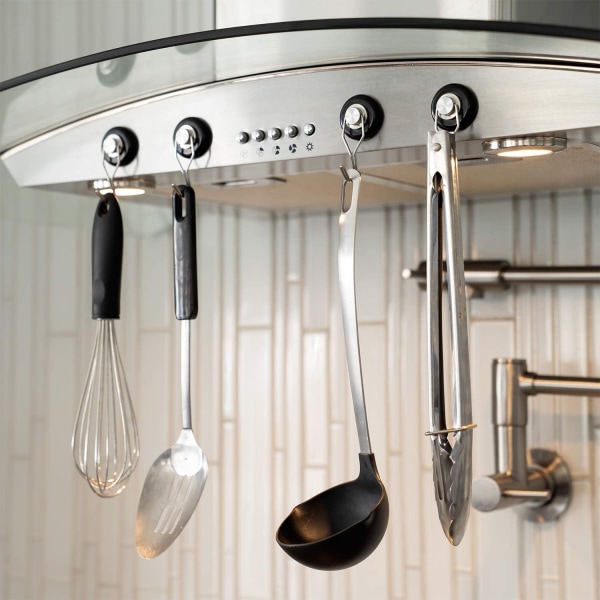 2 sterke magnetiske kroker for oppheng. Opptil 5 kg Sett med 2 svarte M