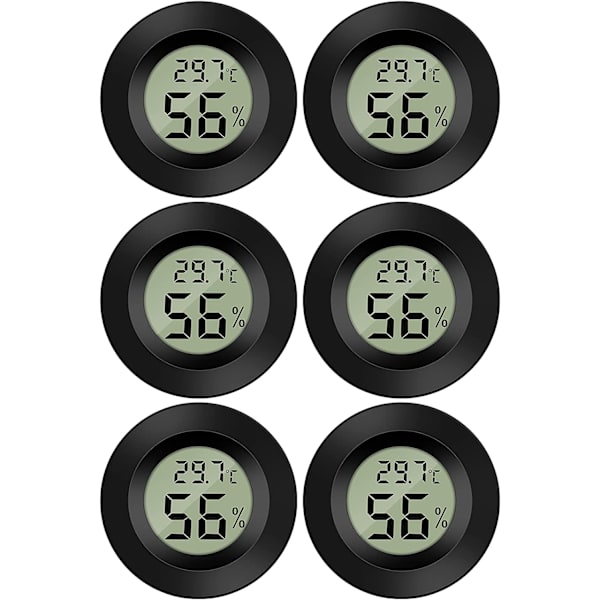Mini Tower Digital LCD Termometer Hygrometer Temperatur Hu