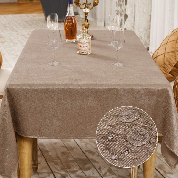 Tablecloth Party Table Decoration Rectangular Linen Effect Table