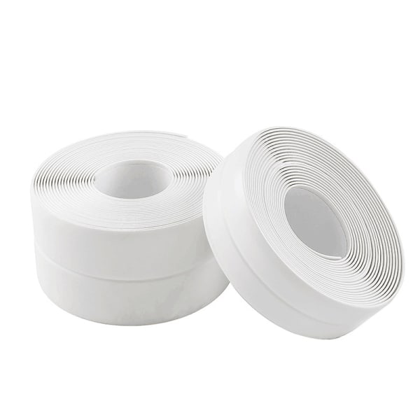 Valkoinen pakkaus 2 (3,2 m * 2,2 cm) kotiin PVC-materiaalia pesualtaan kyynelnauha Ki