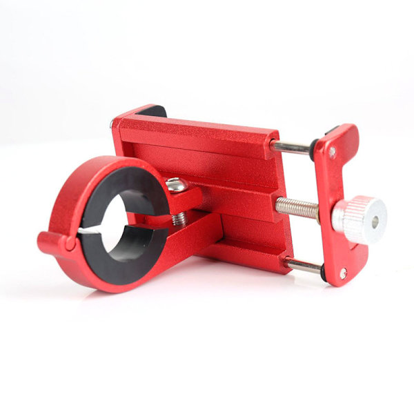 Rød Universal Justerbar Cykel Telefonholder Montering GPS-beslag Cra