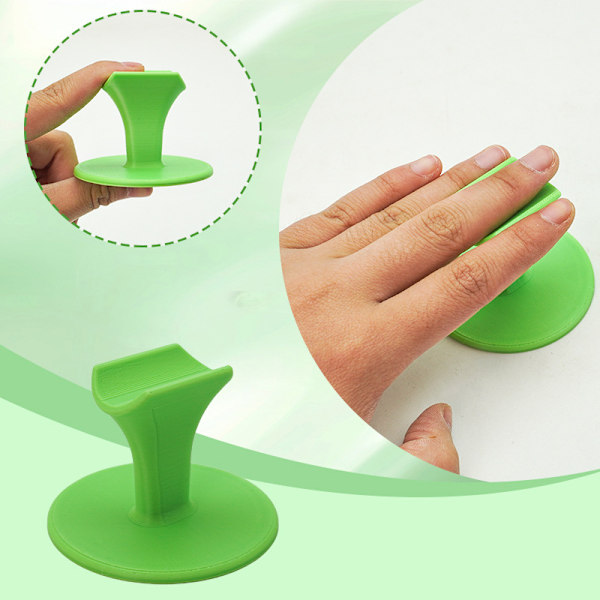 Nagelkonst fingerstativ, Nagelkonst, Fingerstöd, grön