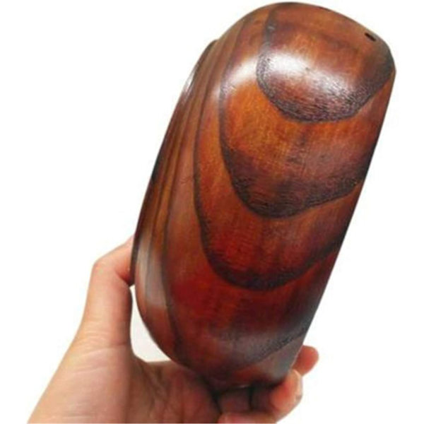 6,3 tum rosenträ garn skål garn boll hållare stickning garn