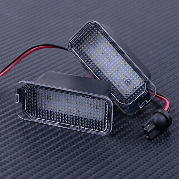 2 st LED-skyltbelysning för Ford Fiesta Focus Galaxy C-Max