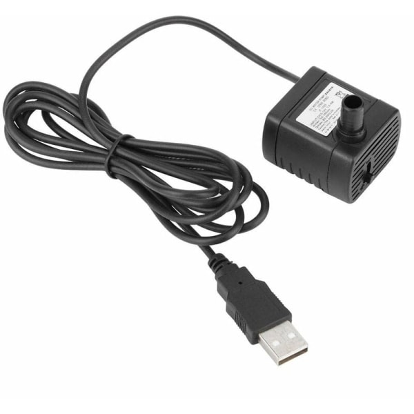 (180L/H) Mini USB DC Nedsänkbar Fontänpump för Akvarium, Hydr