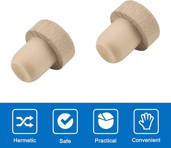 10-pack T-formade vinstoppare