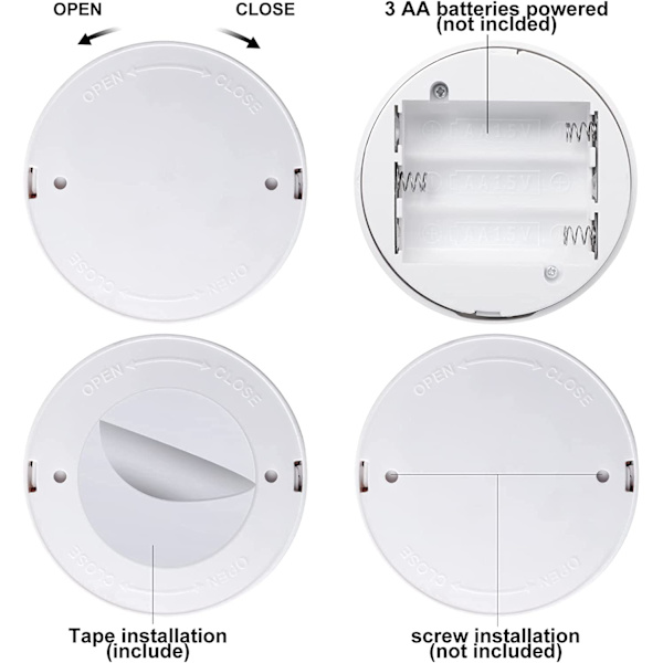 2 kpl RGB langaton LED-valonheitin kaukosäätimellä, 13 väriä