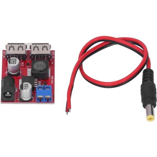 (Med kabel) Solar Charge Control Board Spänningsregulator USB Cir