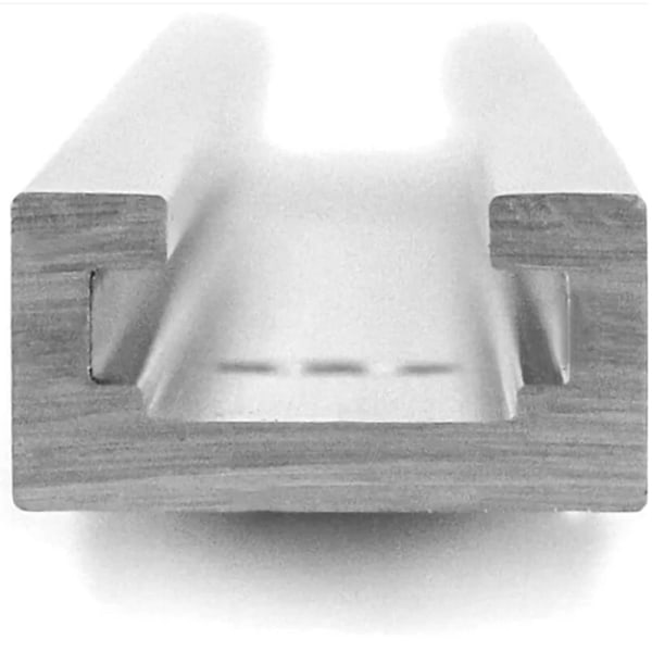 300mm T-Spor T-Spor Aluminium T-Spor Gehrungsspor til Bord Sav, Fræser og Træbearbejdningsværktøjer, 19 x 9,5 mm, 2 stk.