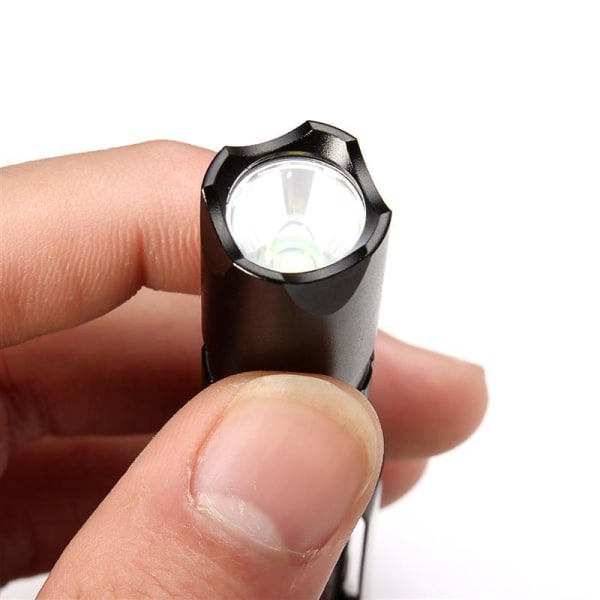 LED mini penneformet liten lommelykt Penneformet lys Aluminium a