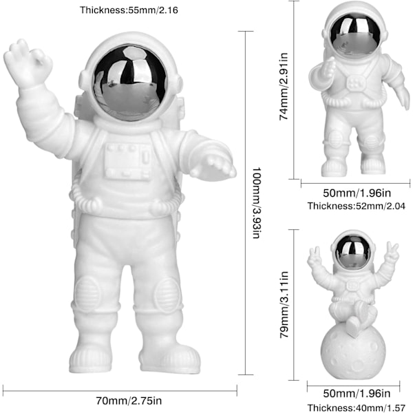 Astronautprydnader, astronautfödelsedagsdekoration, astronaut