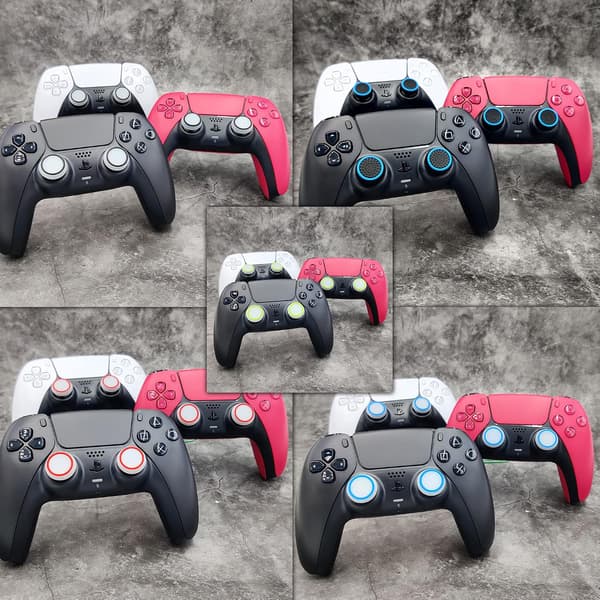 PS4 Xbox PS5 Thumb-Stick tilbehørssæt 8 Controller Grip Caps