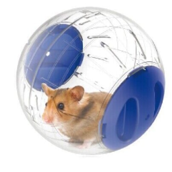 2stk Blå Hamster Træningsbold, Diameter 12cm Plastøvelse