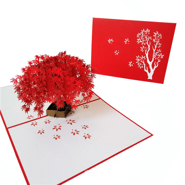 tree card, nature, birthday, tree greeting card, mother's day ca