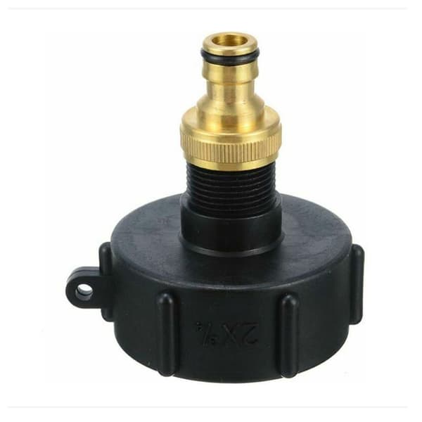 IBC Adapter med 3/4\" S60x6 IG-stik til IBC Regnvandstank