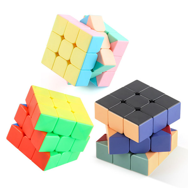 Klassinen Rubikin kuutio 3x3x3, alkuperäinen 3x3-palapeli ilman tarroja