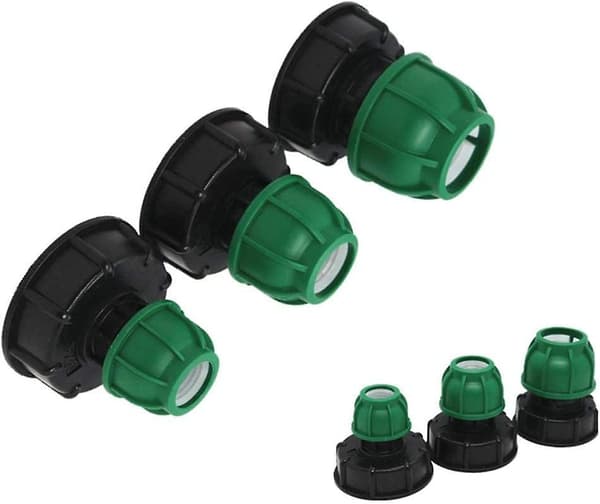 (32mm)Ibc-adapter til lige rør Heilwiy S60x6 Ibc-tankadapter