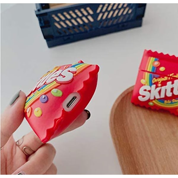 Tegneserie Silikondeksel Kompatibel med AirPods 2 og 1 - Myk Sho