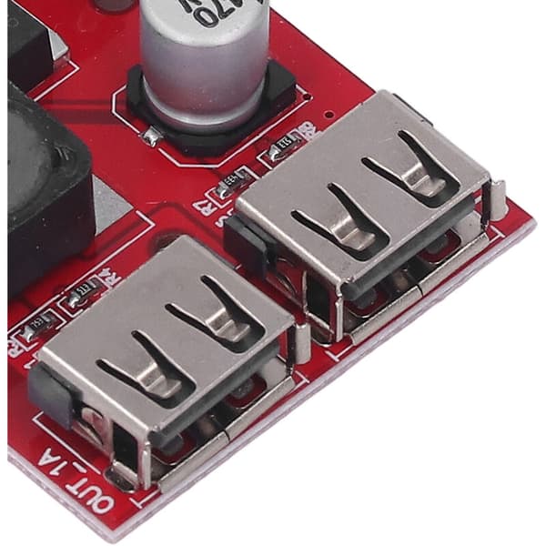 (Med kabel) Solcelle Laderegulering Tavle Spenningsregulator USB Krets