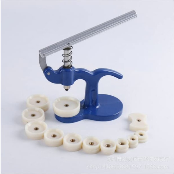 White Film for Blue Machines - Watch Tool Press Closer Watch Rep