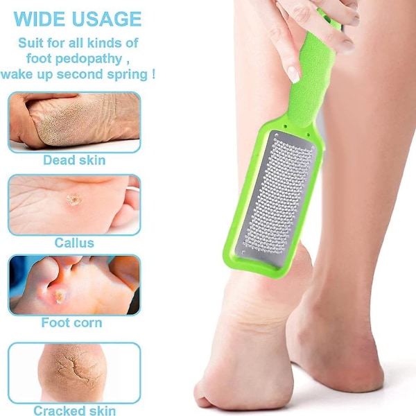 Foot File Callus Remover, Premium fotrasp for å fjerne hard hud