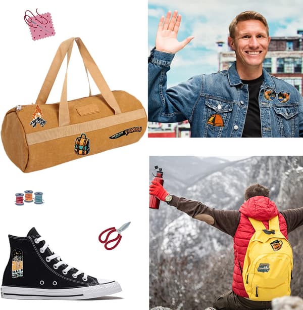 8-pakning sylapper, broderilapper, DIY-tilbehør, strykejern O