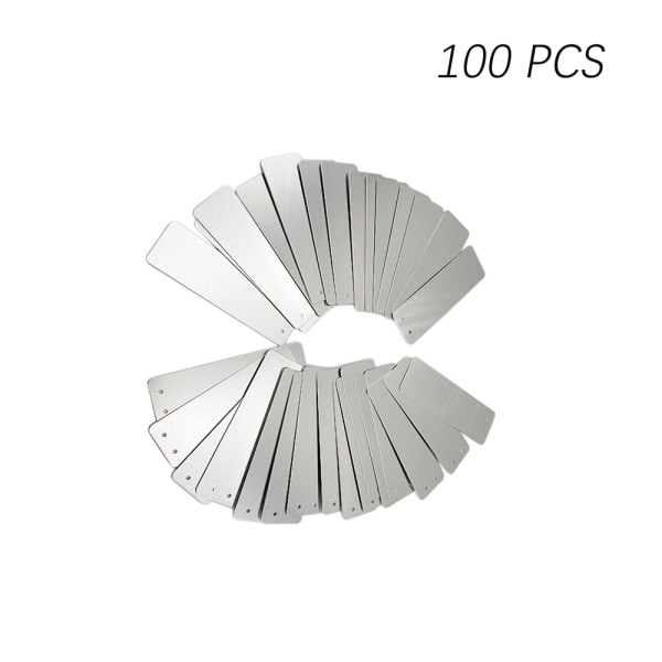100-pack aluminiumskyltar för växter och träd - Etiketter
