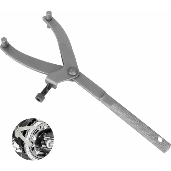 Kopplingsnyckel,(30cm) Motorcykelkopplingsnyckel används remskivor till