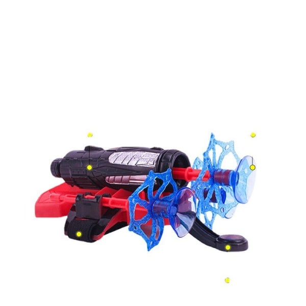 Spiderman Action Figur Toy Kids Cosplay Handske Launcher Set
