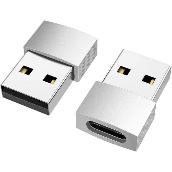 USB C Hun til USB Han Adapter (2-pak), USB-C Hun til U