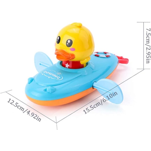 3stk Babybadeleke, Bath Duck Toy Bad Duck Toy Floating Bath