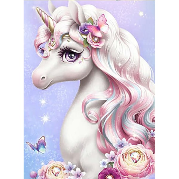 30x40cm 5D DIY Diamantmaleri Fuld, Dyreserie DIY#R,DIY Diamant Rhinestone