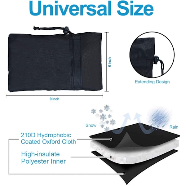 Ulkoinen hanasuoja, Cosy Winter Frost Protection Faucet Cover,