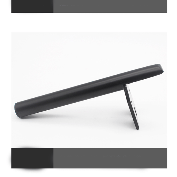 2 stk. 13 cm Møbelben, Sorte Metalbordben, DIY Møbler